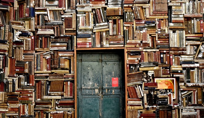 books, shelves, door-1655783.jpg